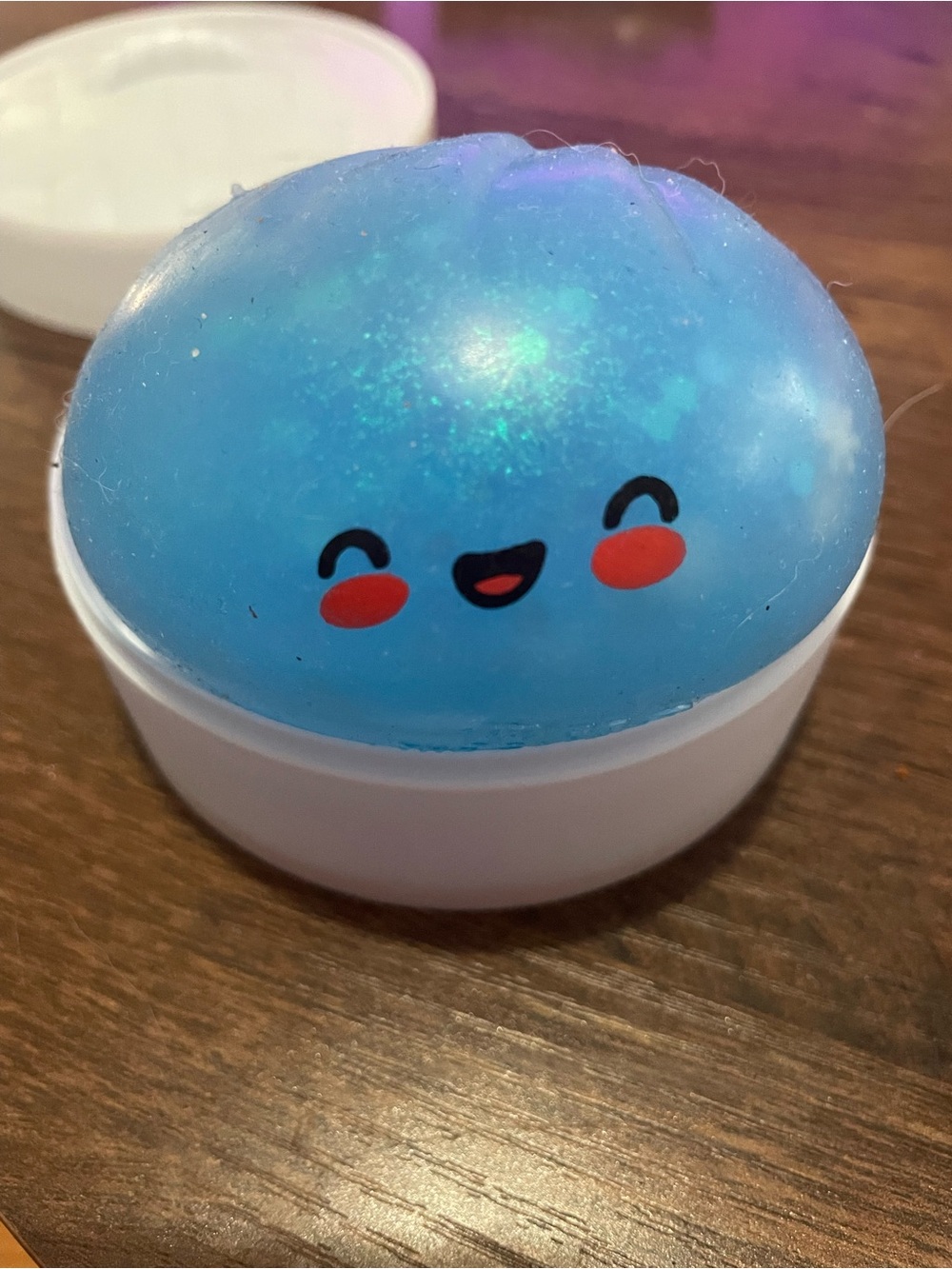 Blue Glitter RMS rare polar bear dumpling